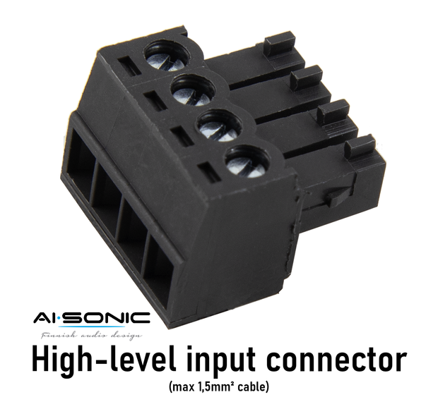AI-SONIC S2-A100.4, 4x100WRMS amplifier